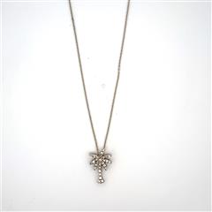 Roberto Coin 18k White Gold Diamond Palm Tree Pendant Necklace - 18